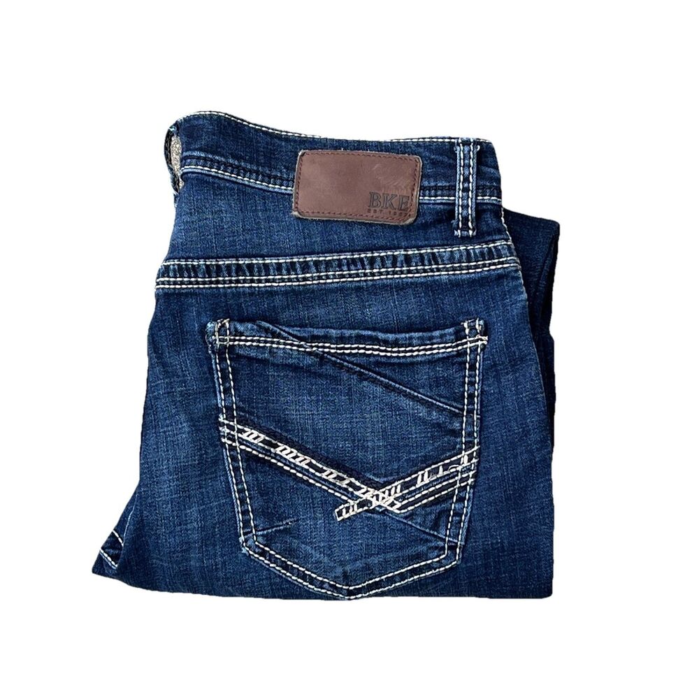 Buckle BKE Alec Dark Wash Jeans Men’s Size 34x30 Straight Leg